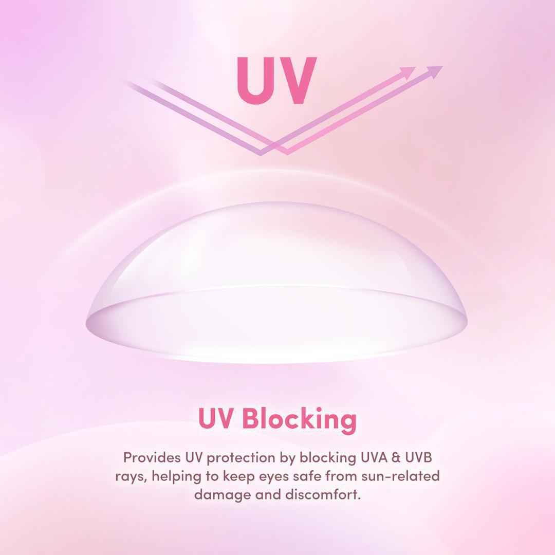 (Trial Pack)Meteorite Black-Mi Tesoro 1 Day Color Con 2pcs (Eff dia:14.5mm)