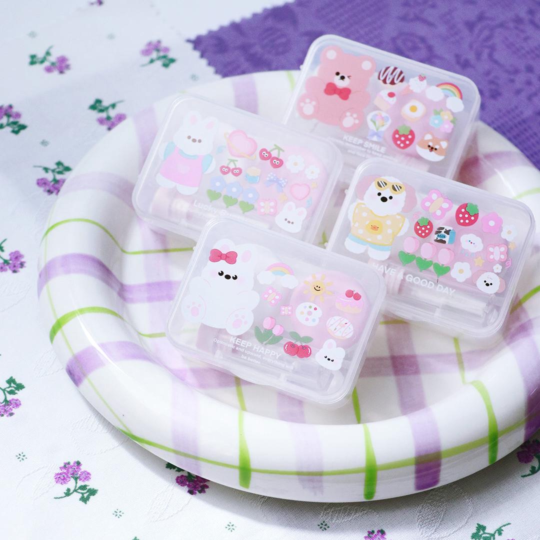 B.Eyesland Lens Case Set (Random)