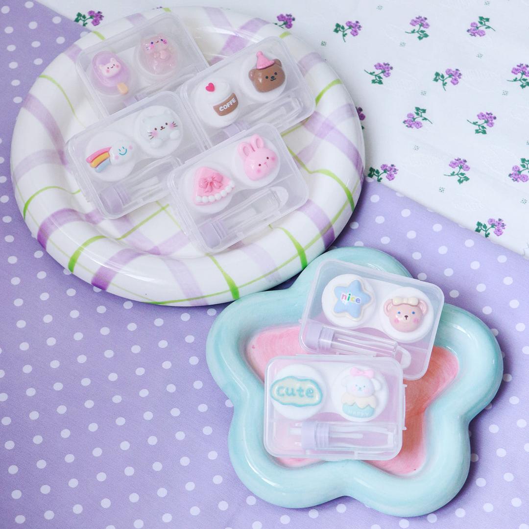 B.Eyesland Lens Case Set (Random)