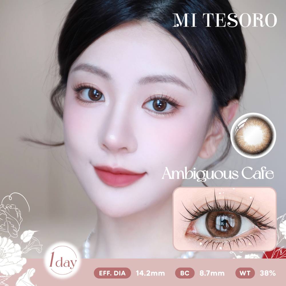 Ambiguous Cafe-Mi Tesoro 1 Day Color Con 10pcs (Eff dia:14.2mm)