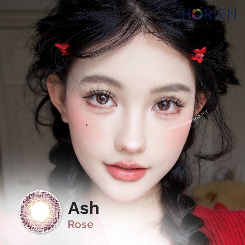 Ash Rose-Eye Secret 38% 1 Day Color Lenses 10pcs (Eff dia:14.5mm)