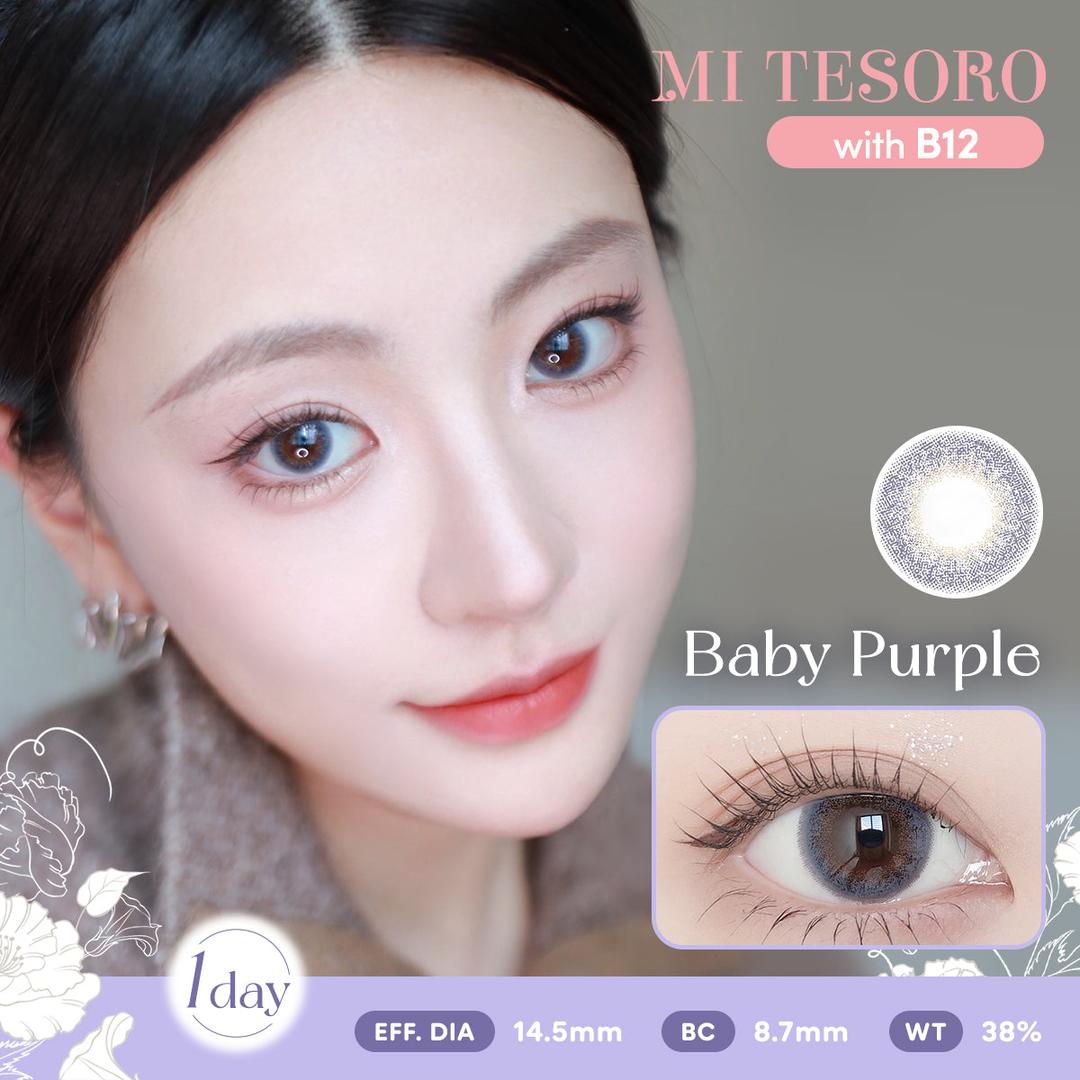Baby Purple-Mi Tesoro 1 Day Color Con 10pcs
