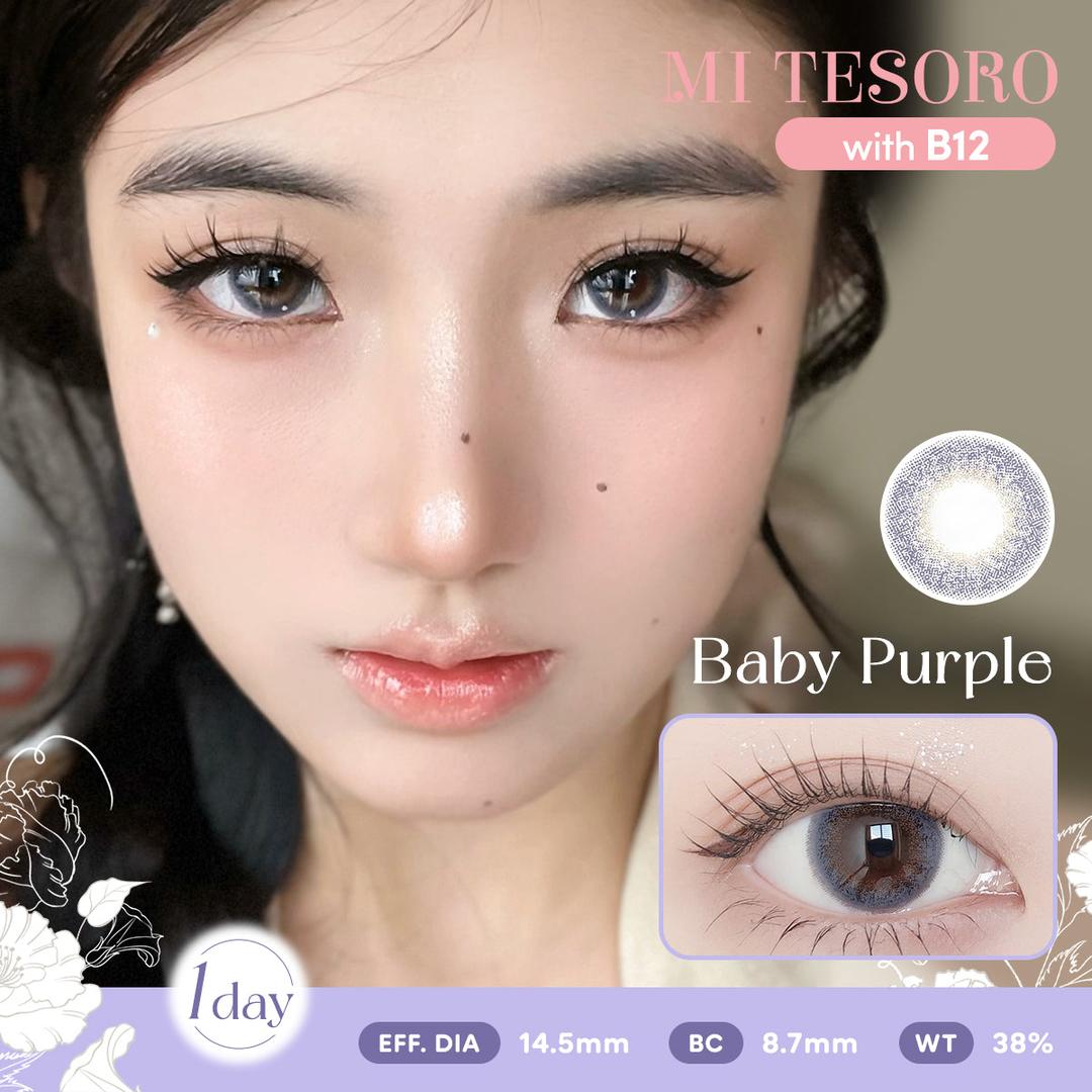 Baby Purple-Mi Tesoro 1 Day Color Con 10pcs
