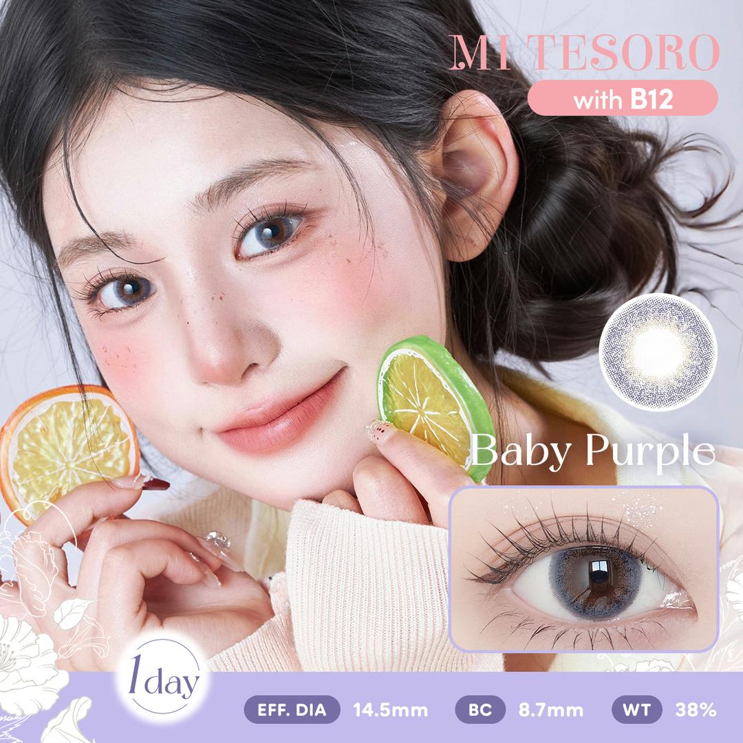 Baby Purple-Mi Tesoro 1 Day Color Con 10pcs