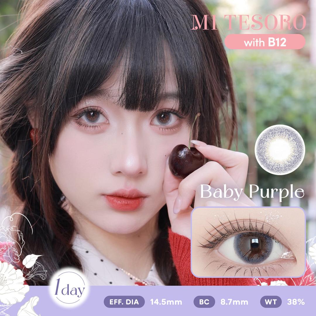 Baby Purple-Mi Tesoro 1 Day Color Con 10pcs