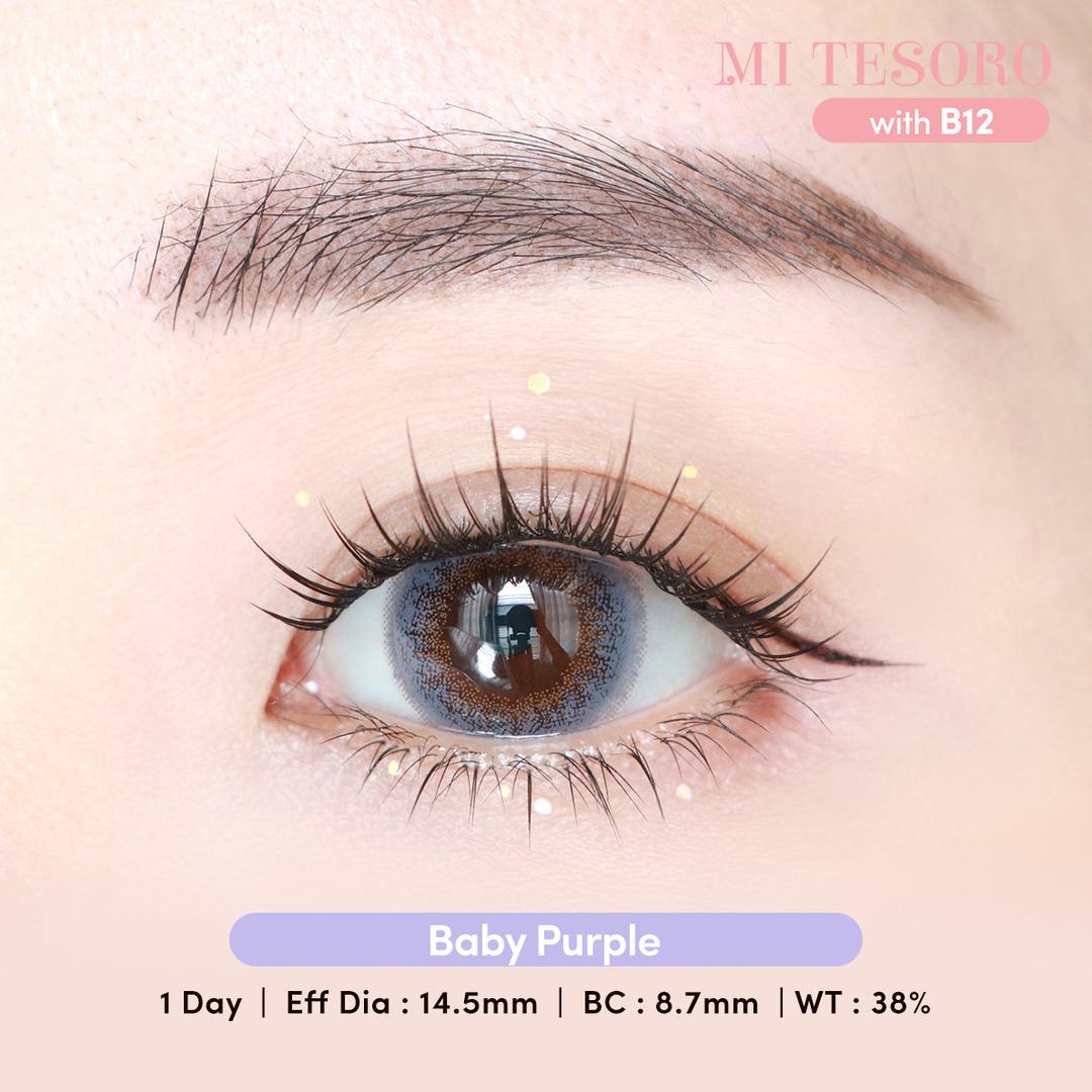 Baby Purple-Mi Tesoro 1 Day Color Con 10pcs