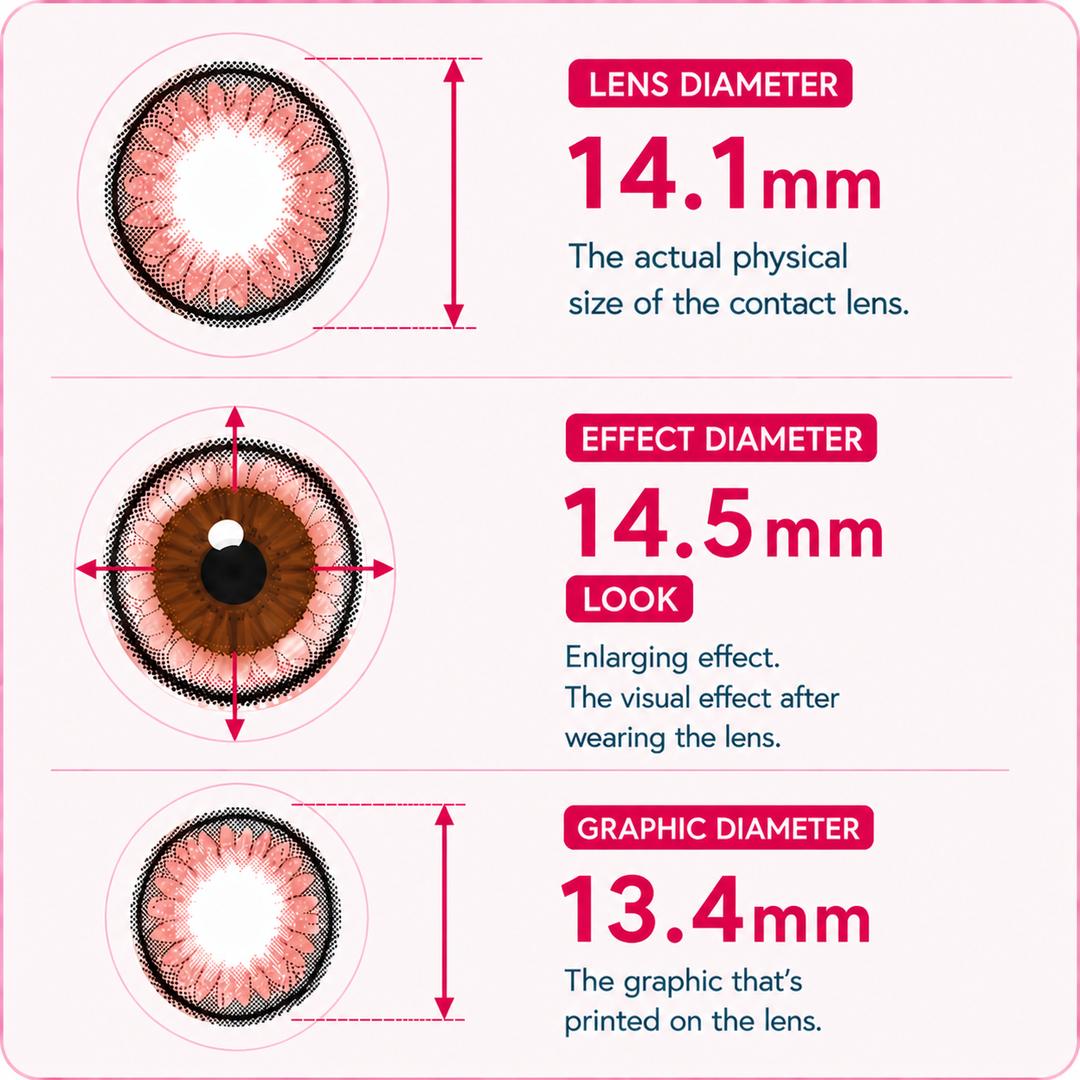 Love Song-Mi Tesoro Monthly Color Con 2pcs (Eff dia:14.5mm)