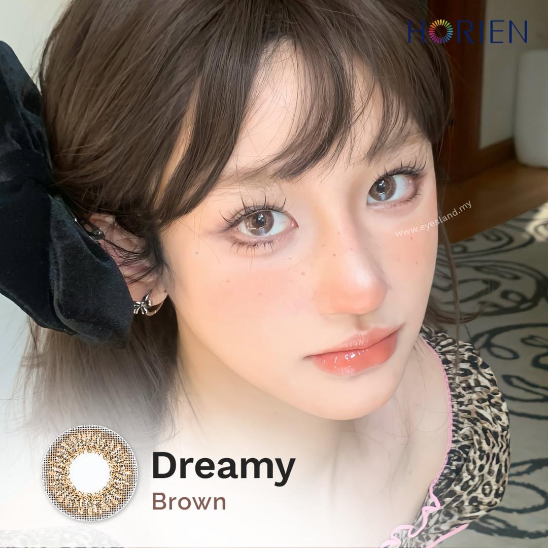 Dreamy Brown-Eye Secret 38% Monthly Color Lens 2pcs (Eff dia:14.2mm)