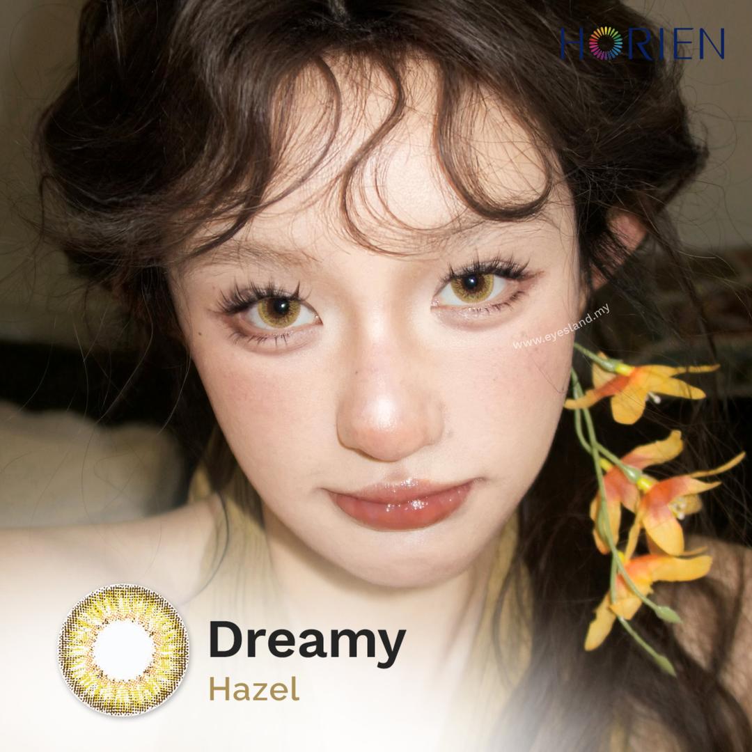 Dreamy Hazel-Eye Secret 38% Monthly Color Lens 2pcs (Eff dia:14.5mm)