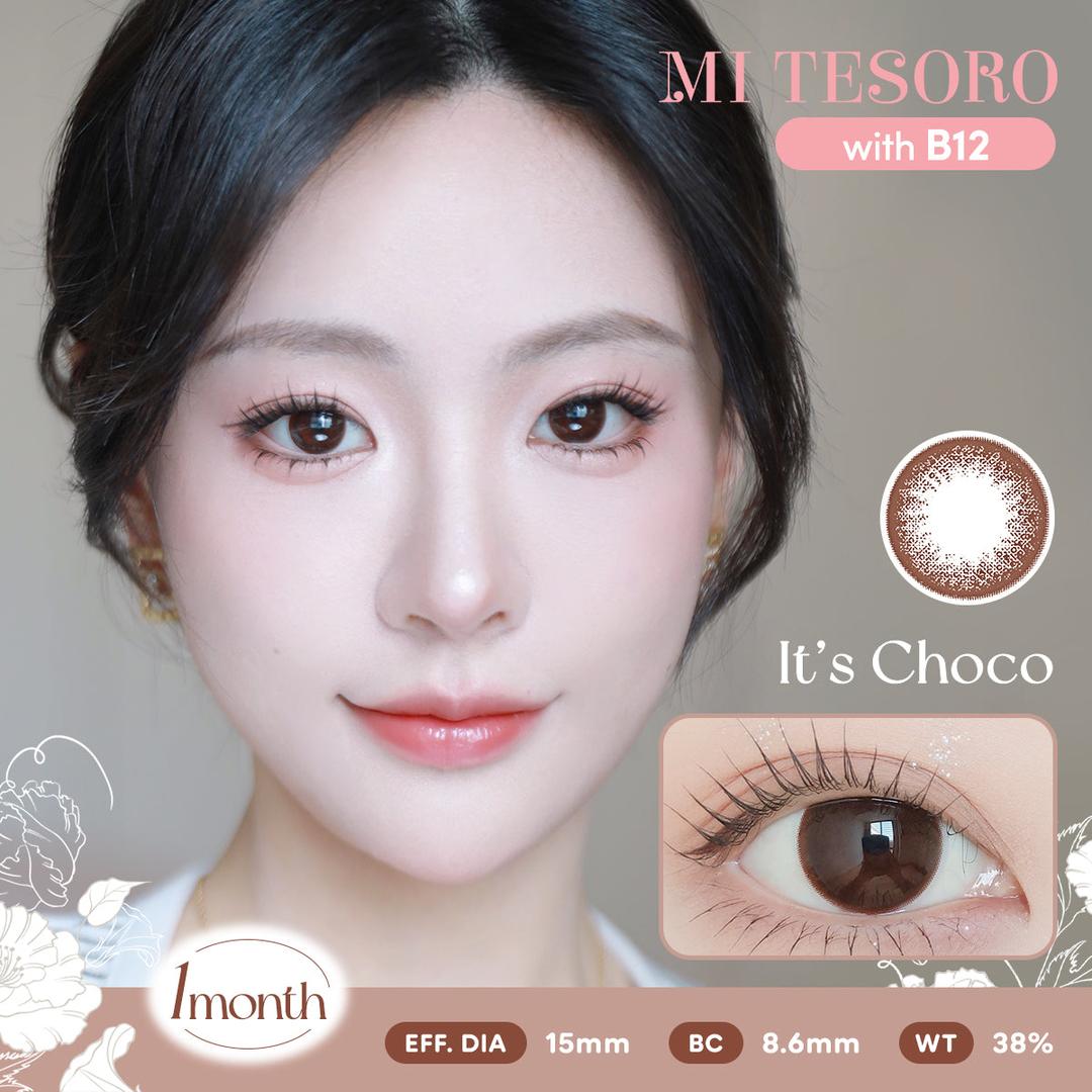 Its Choco -Mi Tesoro Monthly Color Con 2pcs (Eff dia:15mm)