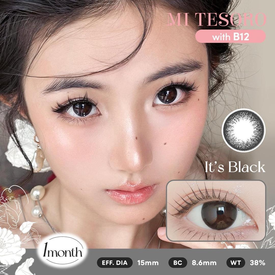 Its Black -Mi Tesoro Monthly Color Con 2pcs