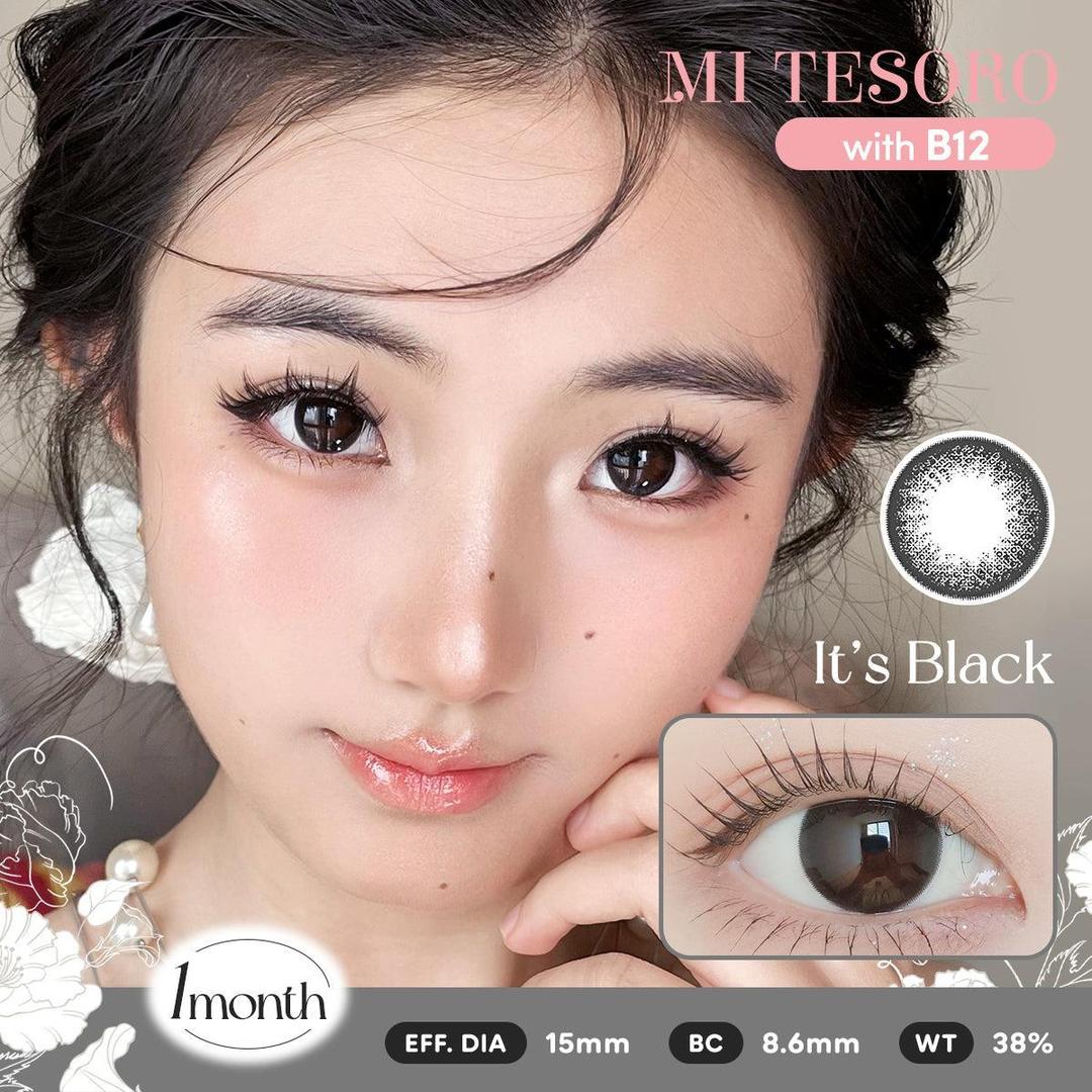 Its Black -Mi Tesoro Monthly Color Con 2pcs
