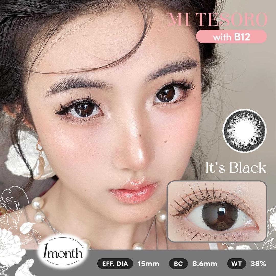 Its Black -Mi Tesoro Monthly Color Con 2pcs