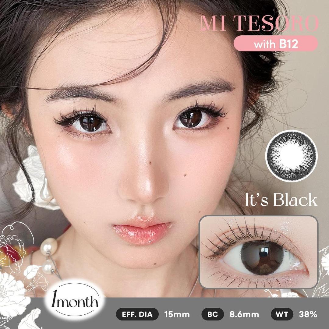 Its Black -Mi Tesoro Monthly Color Con 2pcs