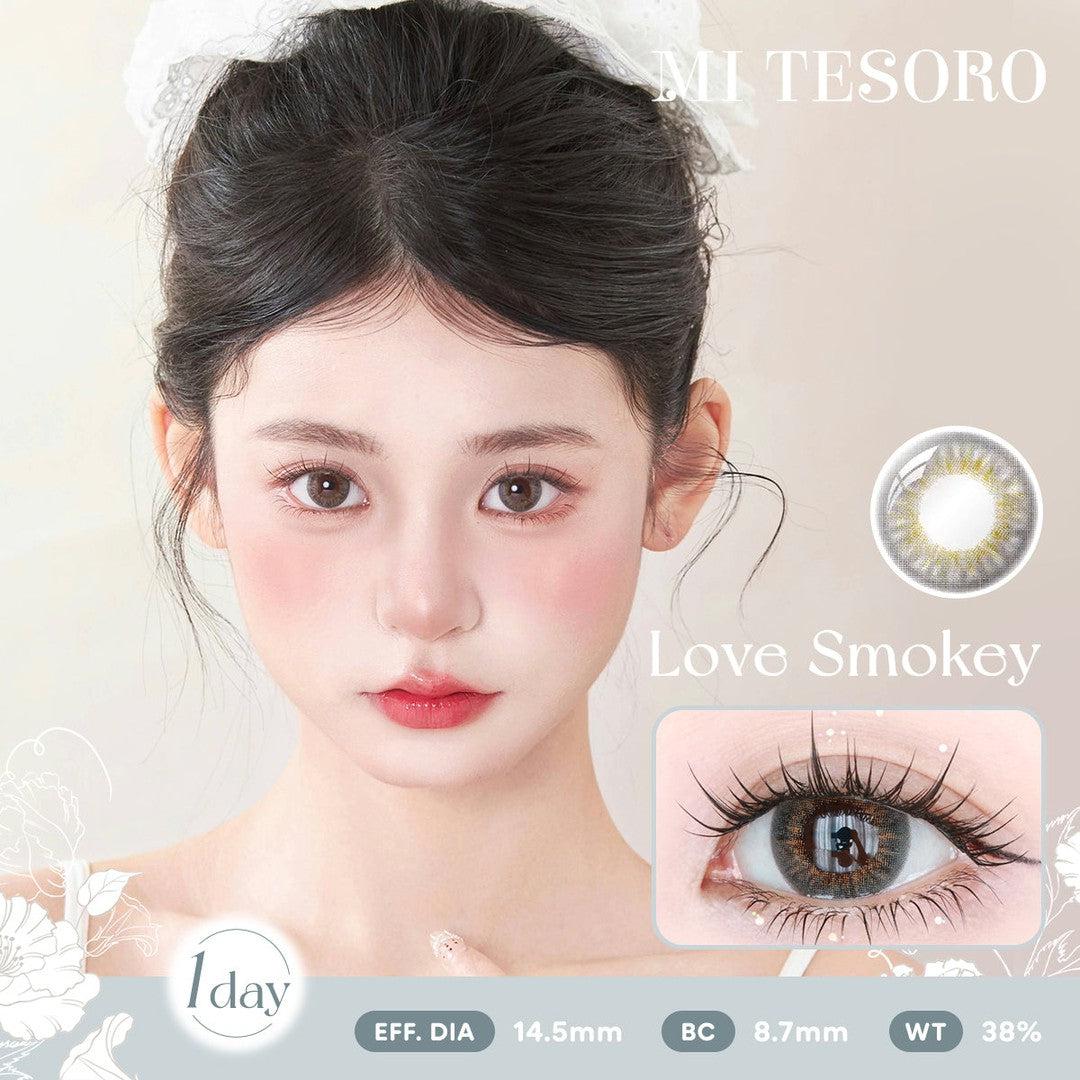 Love Smokey-Mi Tesoro 1 Day Color Con 10pcs (Eff dia:14.5mm)