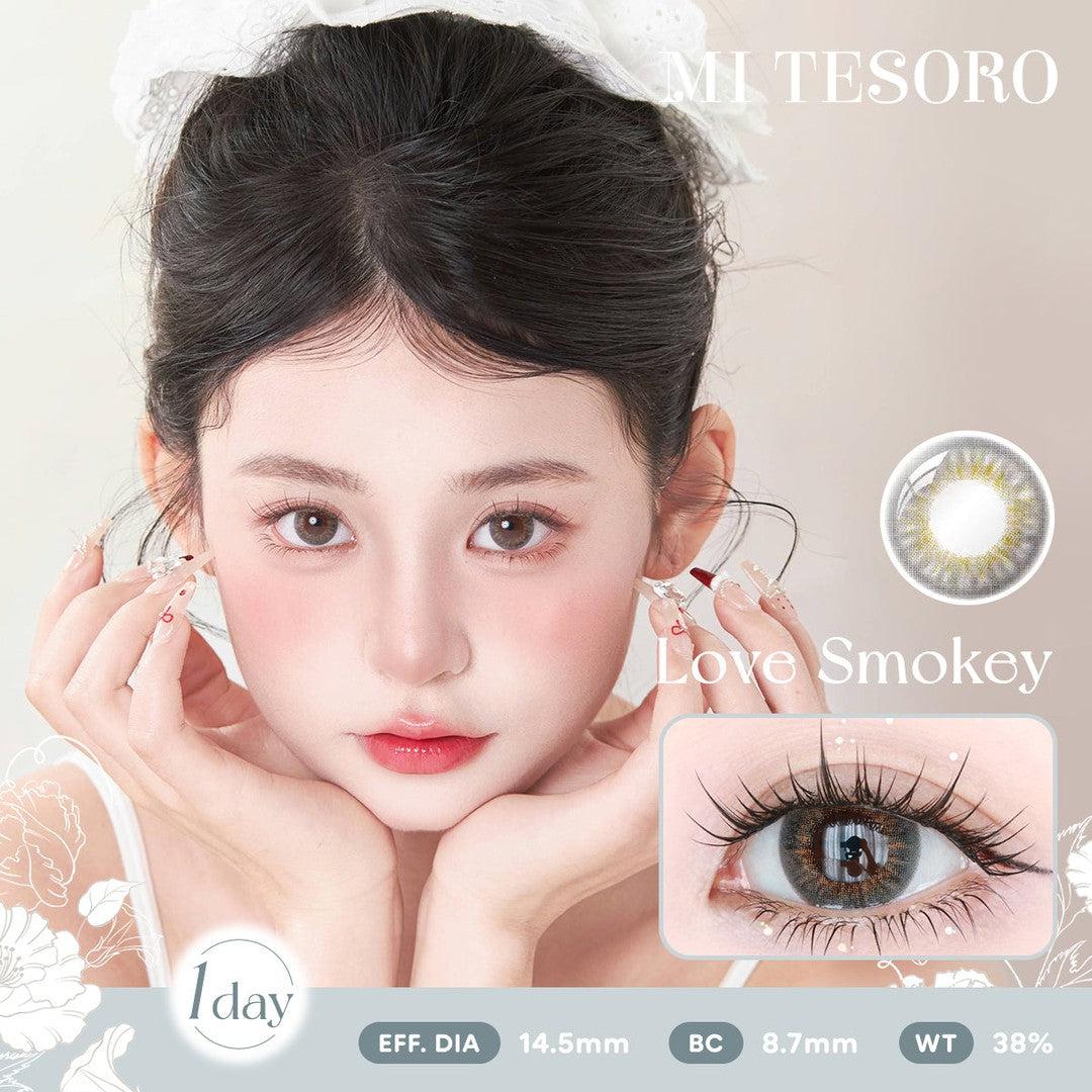 Love Smokey-Mi Tesoro 1 Day Color Con 10pcs (Eff dia:14.5mm)