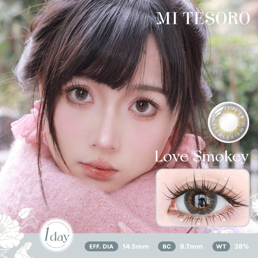 Love Smokey-Mi Tesoro 1 Day Color Con 10pcs (Eff dia:14.5mm)
