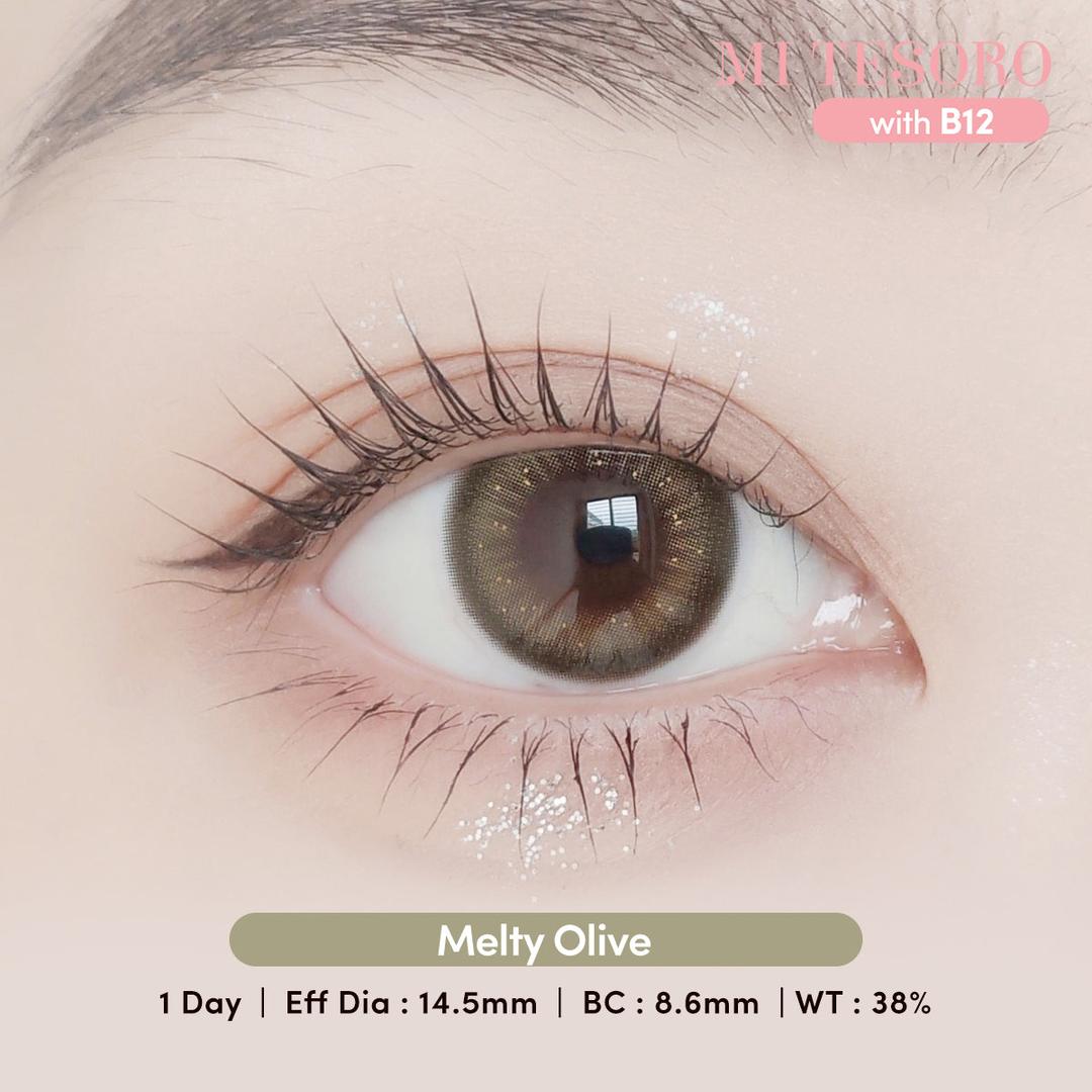 Melty Olive-Mi Tesoro 1 Day Color Con 10pcs (Eff dia:14.5mm)