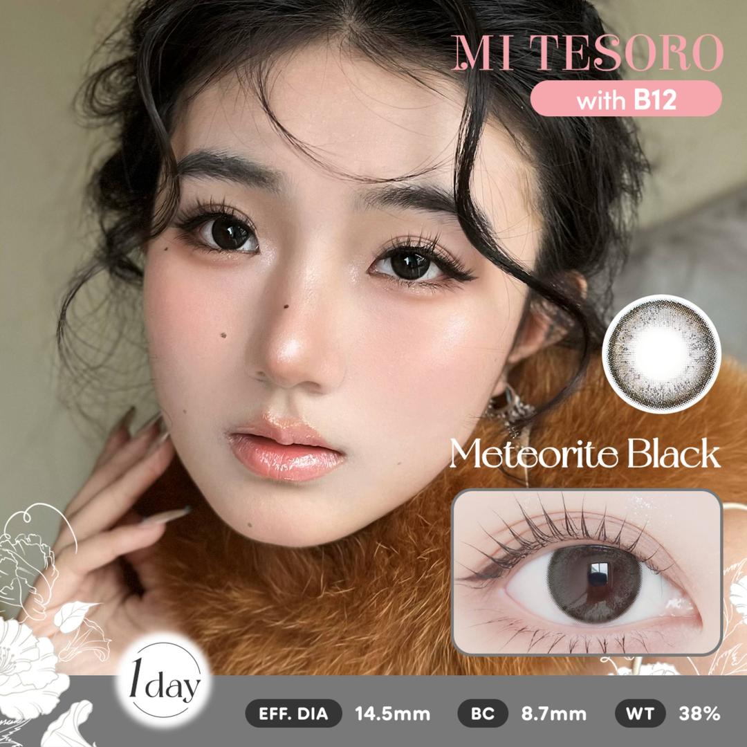 Meteorite Black-Mi Tesoro 1 Day Color Con 10pcs