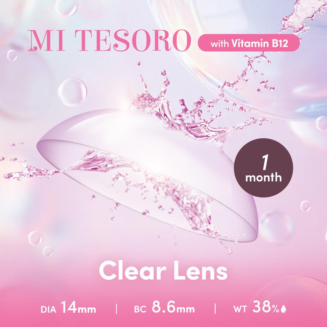 Mi Tesoro Monthly Soft Contact Lenses with B12 2pcs