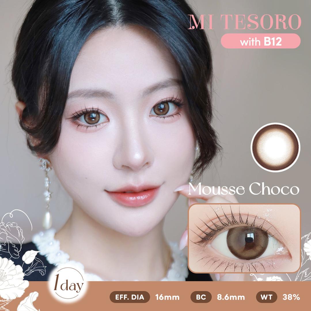 Mousse Choco-Mi Tesoro 1 Day Color Con 10pcs (Eff dia:16mm)