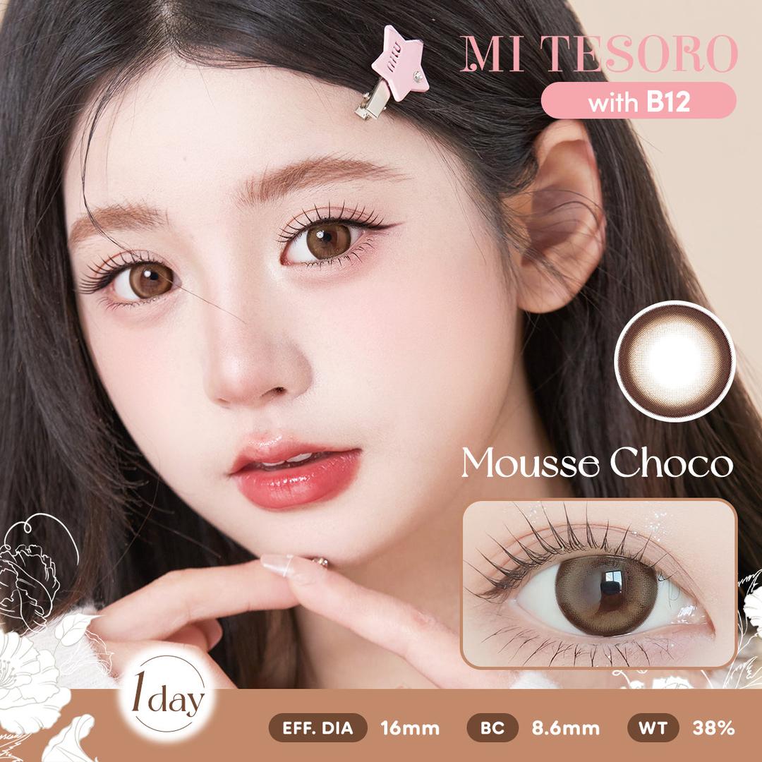 Mousse Choco-Mi Tesoro 1 Day Color Con 10pcs (Eff dia:16mm)