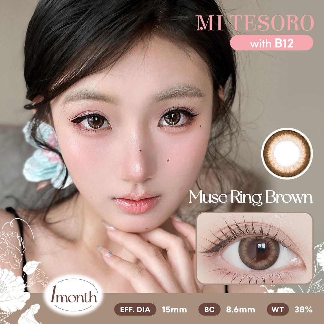 Muse Rings Muse Ring Brown-Mi Tesoro Monthly Color Con 2pcs Malaysia & Singapore ...