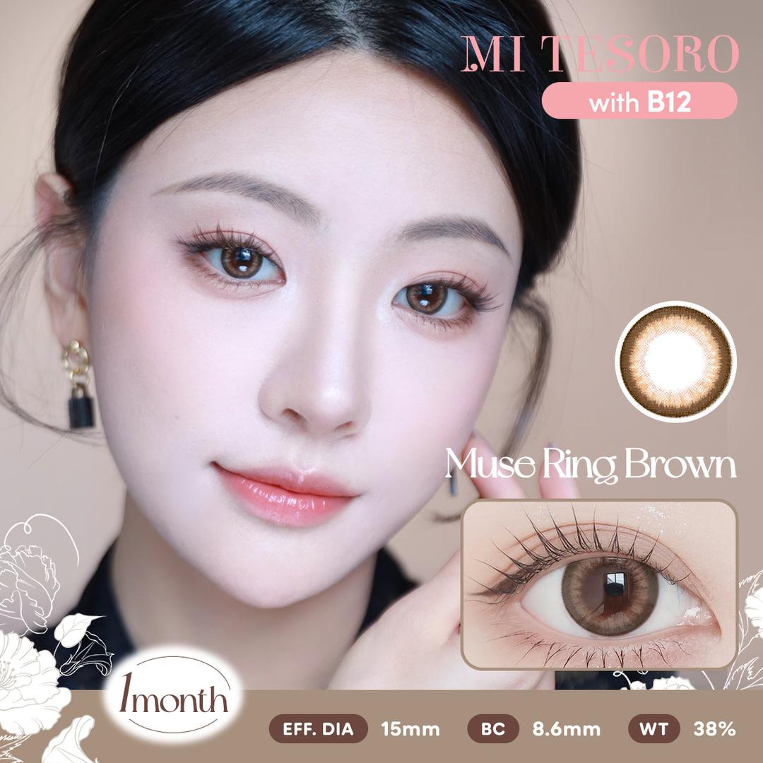Muse Rings Muse Ring Brown-Mi Tesoro Monthly Color Con 2pcs Malaysia & Singapore ...