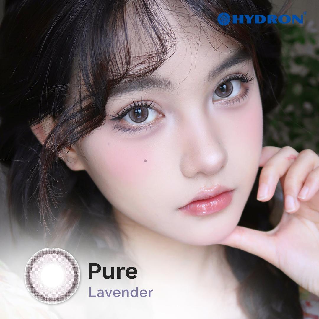 Pure Lavender -Pure Plus Silicone Hydrogel 1 Day Color Contact Lens 10pcs (Eff dia:14.2mm) (Copy)