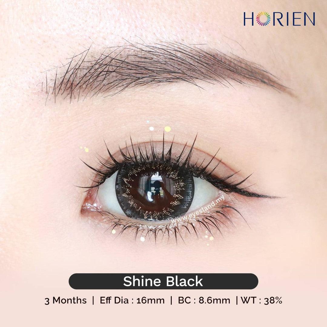 Shine Black-Eye Secret 38% 3 Month Color Lens 2pcs (Eff dia:16mm)
