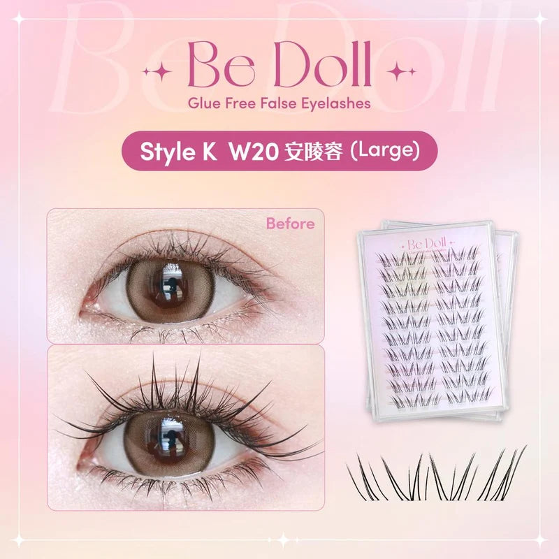 【瑕疵款】Be Doll Glue free False Eyelashes -70%