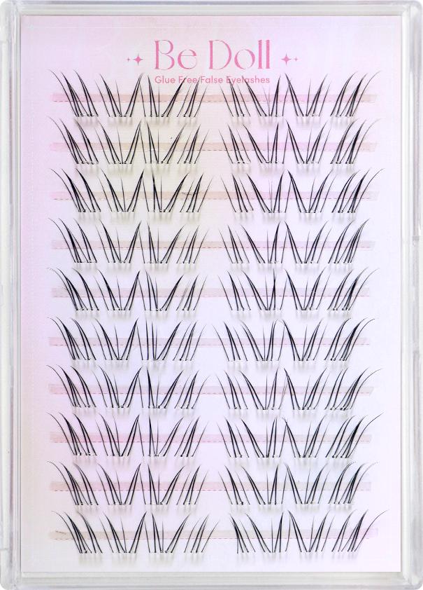 【Large size】Be Doll Glue free False Eyelashes - Style K W20 安陵容