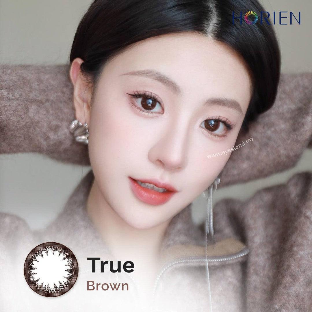True Brown-Eye Secret 38% 1 Day Color Lenses 10pcs (Eff dia:16mm)