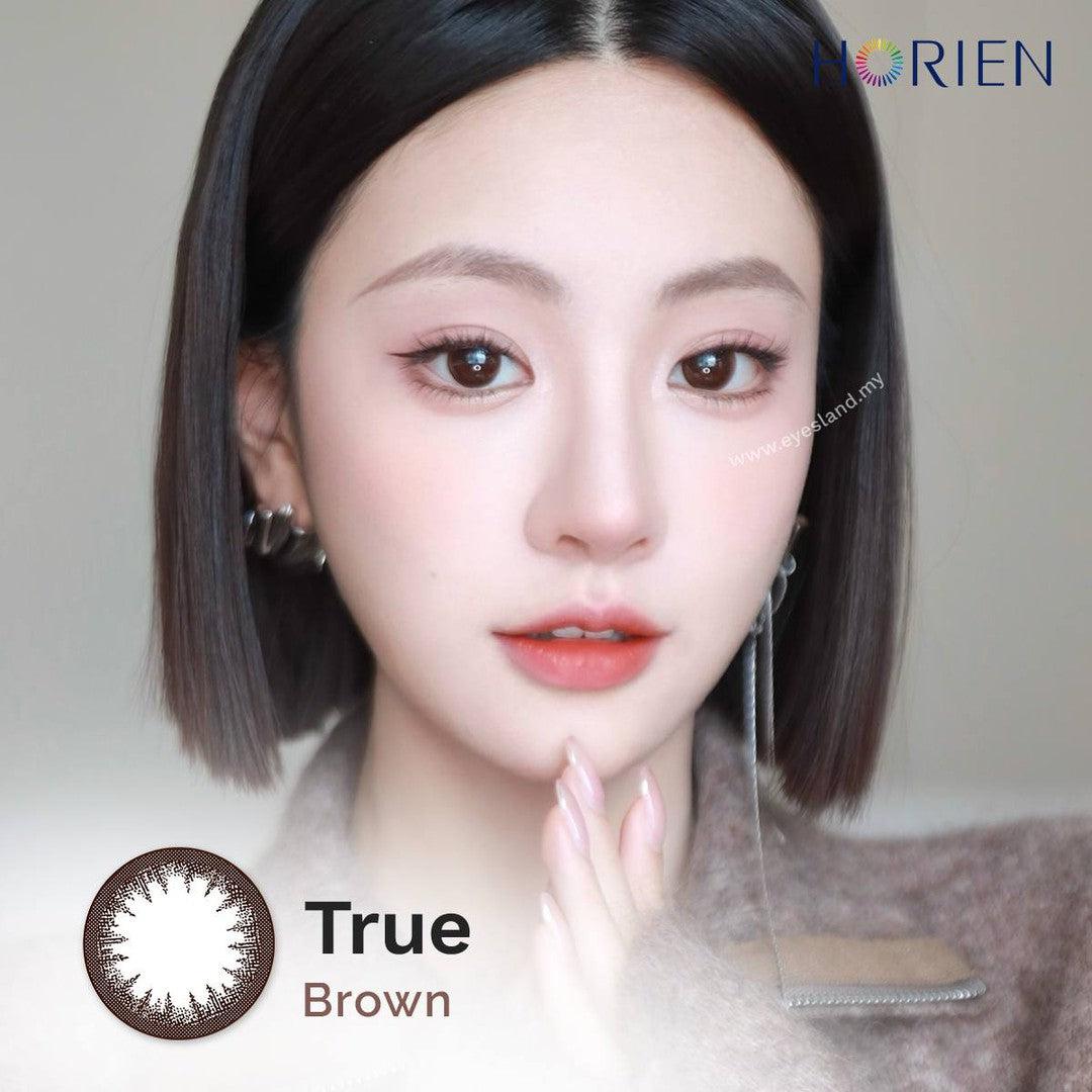 True Brown-Eye Secret 38% 1 Day Color Lenses 10pcs (Eff dia:16mm)
