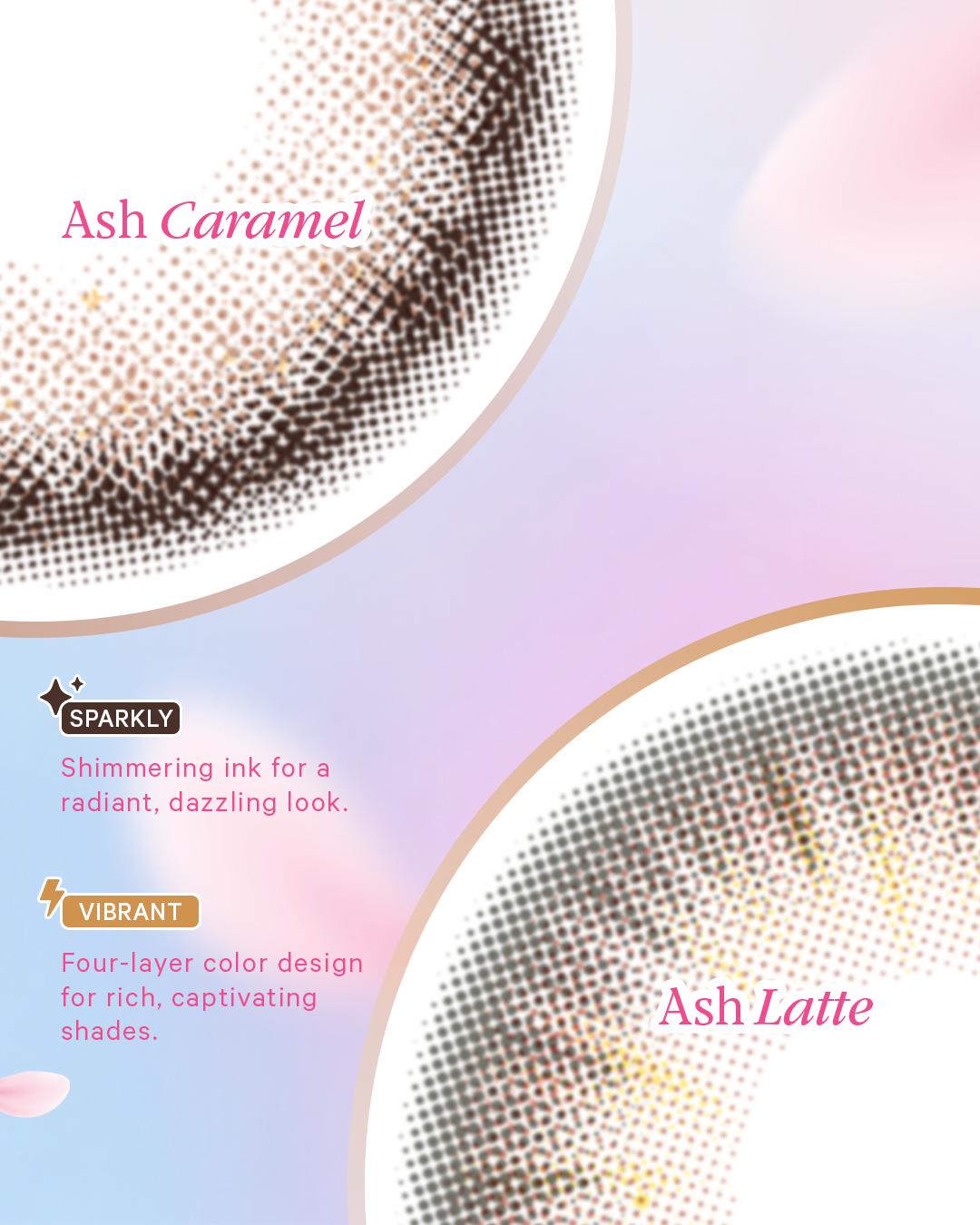 (Pre-order) Ash Latte-Eye Secret 38% 1 Day Color Lenses 10pcs