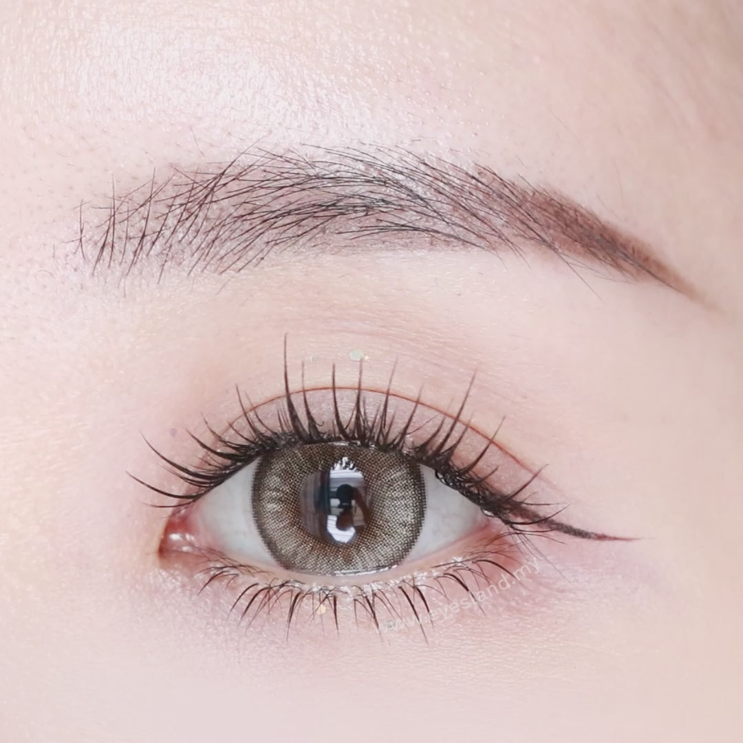 Melty Beige-Mi Tesoro Monthly Color Con 2pcs  (Eff dia:14.5mm)