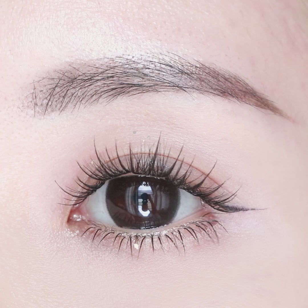 Its Black -Mi Tesoro Monthly Color Con 2pcs (Eff dia:15mm)