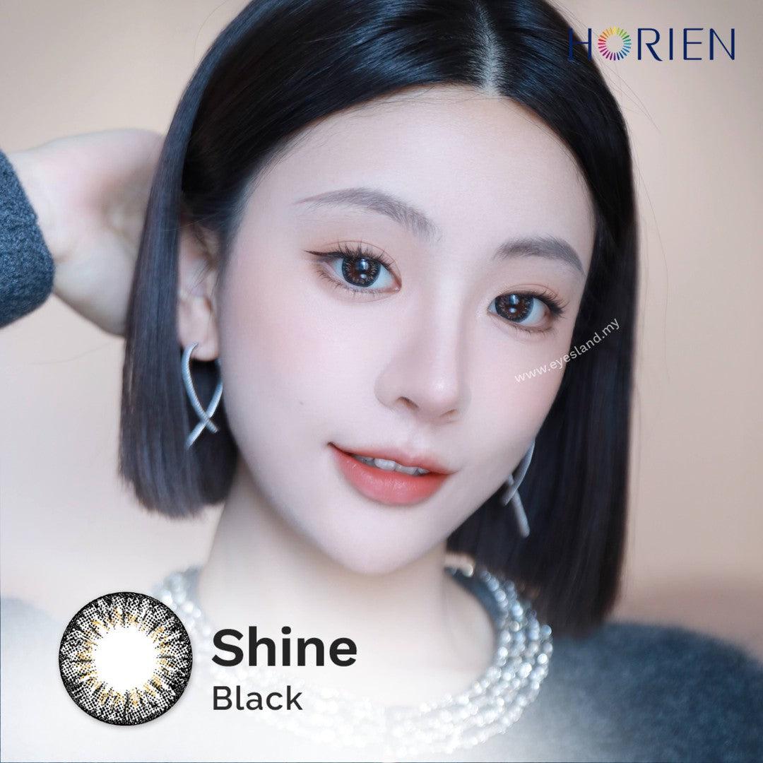Shine Black-Eye Secret 38% 3 Month Color Lens 2pcs (Eff dia:16mm)