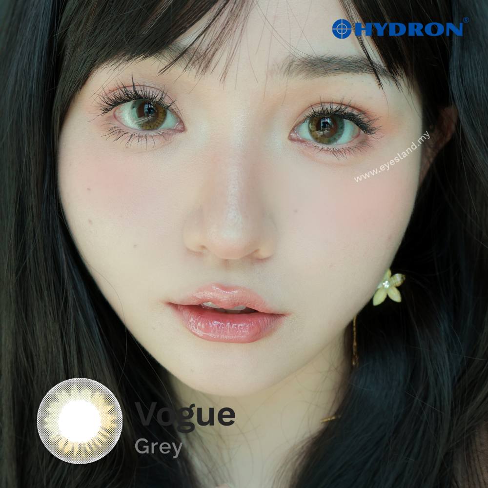 Vogue Grey-Star Shine 1 Day Color Contact Lenses 10pcs (Eff dia:14.5mm)